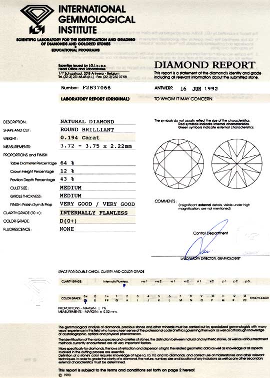 Foto 9 - Diamant Beste Qualität 0,194ct Lupenrein River D, D5726